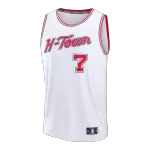 Men's Houston Rockets Durant White Swingman Jersey 2025/26 - City Edition - minejerseys