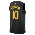 Men's Golden State Warriors Jimmy Butler Black Swingman Jersey - Statement Edition - minejerseys