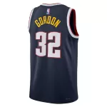 Men's Denver Nuggets Aaron Gordon Navy Swingman Jersey - Icon Edition - minejerseys