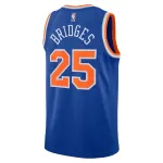 Men's New York Knicks Karl-Anthony Towns #32 Blue Swingman Jersey - Icon Edition - minejerseys