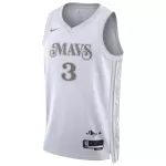 Men's Dallas Mavericks Anthony Davis #3 White Swingman Jersey - City Edition - minejerseys