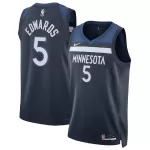 Men's Minnesota Timberwolves Anthony Edwards #5 Navy Swingman Jersey - Icon Edition - minejerseys
