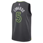 Men's Minnesota Timberwolves Anthony Edwards #5 Navy Swingman Jersey - Icon Edition - minejerseys
