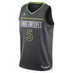 Men's Minnesota Timberwolves Anthony Edwards #5 Navy Swingman Jersey - Icon Edition - minejerseys