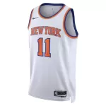 Men's New York Knicks Jalen Brunson #11 White Swingman Jersey - Association Edition - minejerseys