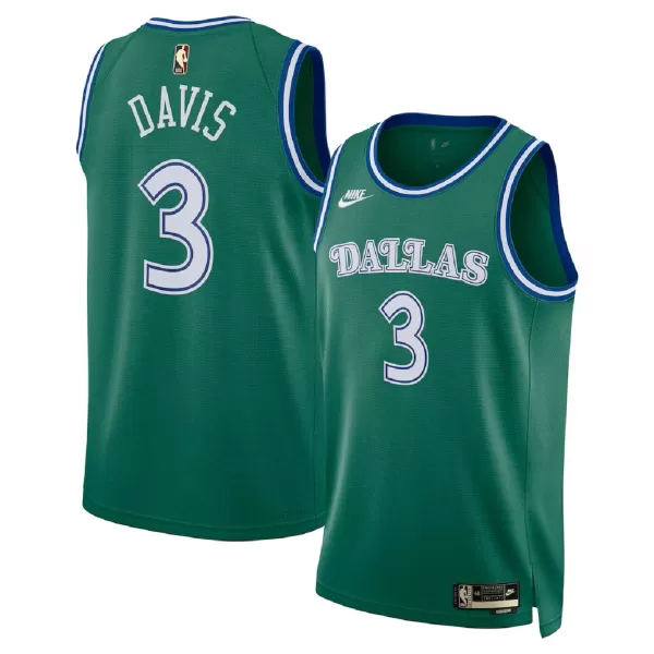 Men's Dallas Mavericks Anthony Davis #3 Green Swingman Jersey - Classic Edition - minejerseys