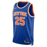 Men's New York Knicks Karl-Anthony Towns #32 Blue Swingman Jersey - Icon Edition - minejerseys