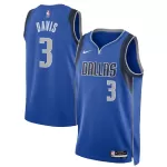 Men's Dallas Mavericks Anthony Davis #3 Blue Swingman Jersey - Icon Edition - minejerseys