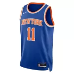 Men's New York Knicks Jalen Brunson #11 Blue Swingman Jersey - Icon Edition - minejerseys