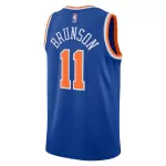 Men's New York Knicks Jalen Brunson #11 Blue Swingman Jersey - Icon Edition - minejerseys