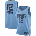 Men's Memphis Grizzlies Grizzlies Ja Morant #12 Light Blue Swingman Jersey - Statement Edition - minejerseys