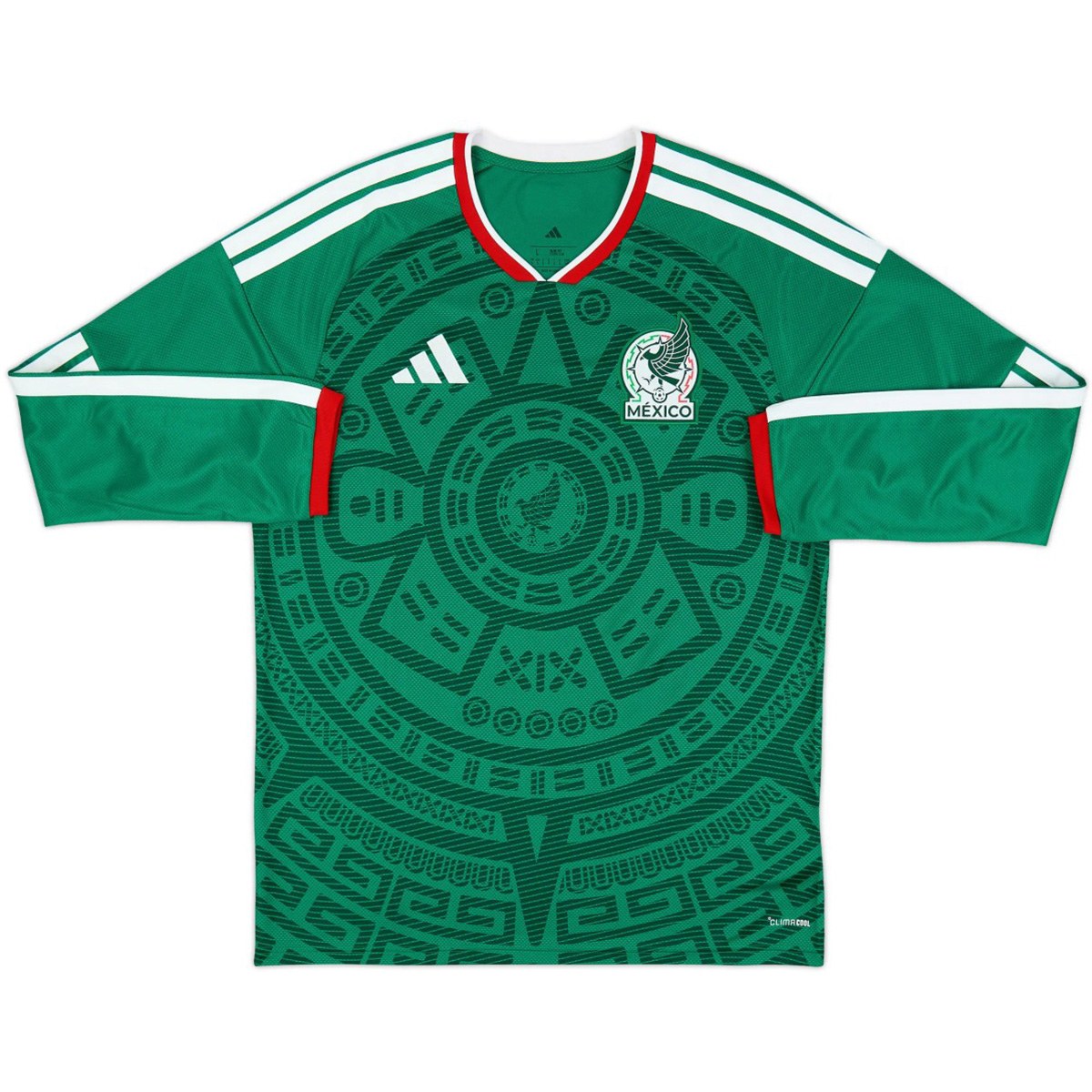 Mexico Home Long Sleeve Jersey World Cup 2026 Mexico Home Long Sleeve Jersey World Cup 2026