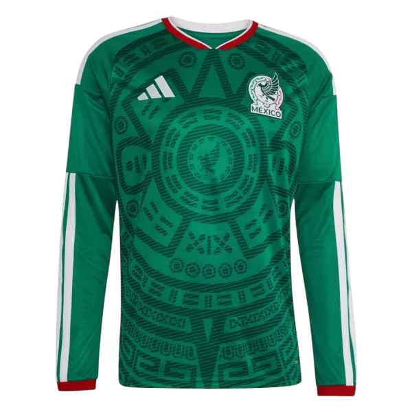 Mexico Home Long Sleeve Jersey 2026 - minejerseys