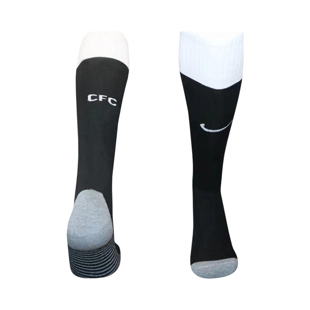 Kids Chelsea Third Soccer Socks - Black 2025/26