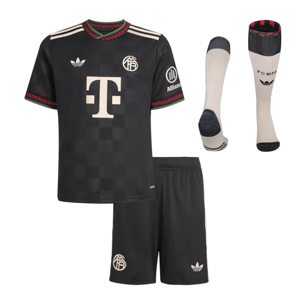 Kids Bayern Munich Third Away Jersey Full Kit 2025/26 - minejerseys