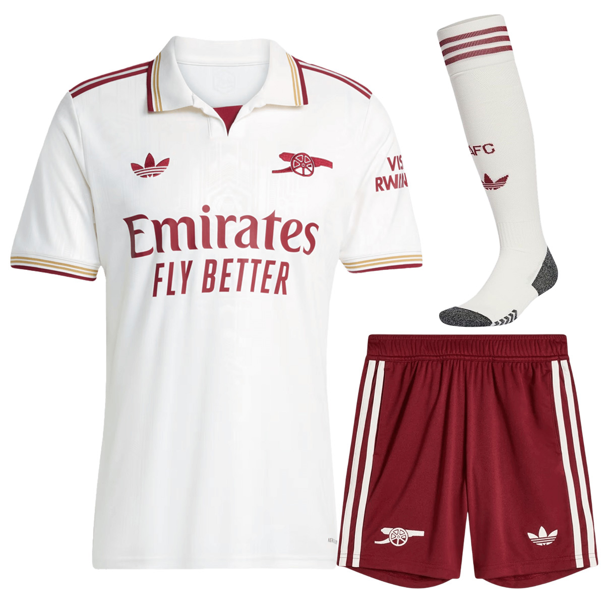 Arsenal Third Jersey Full Kit 2025/26 Arsenal Third Jersey Full Kit 2025/26