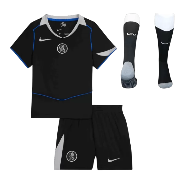 Kids Chelsea Third Away Jersey Full Kit 2025/26 - minejerseys