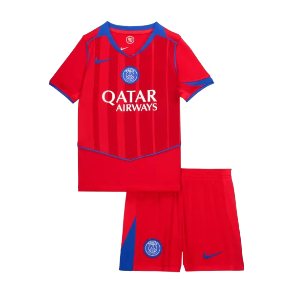 Kids PSG Third Away Jersey Kit 2025/26 - minejerseys