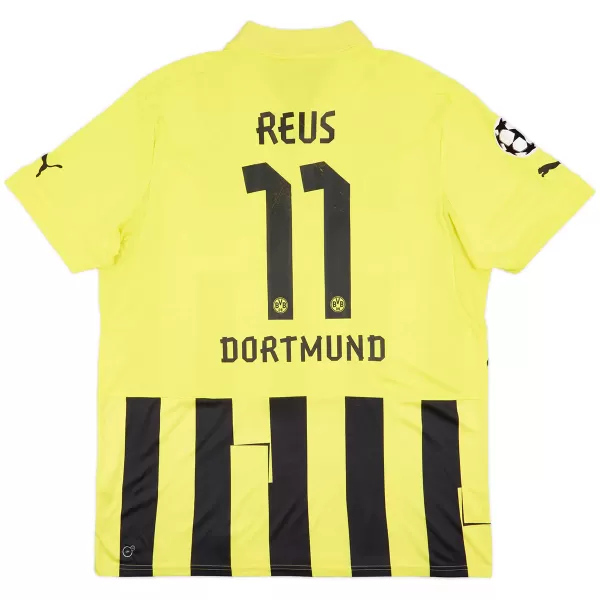 Reus #11 Retro Borussia Dortmund UCL Home Jersey 2012/13 - minejerseys