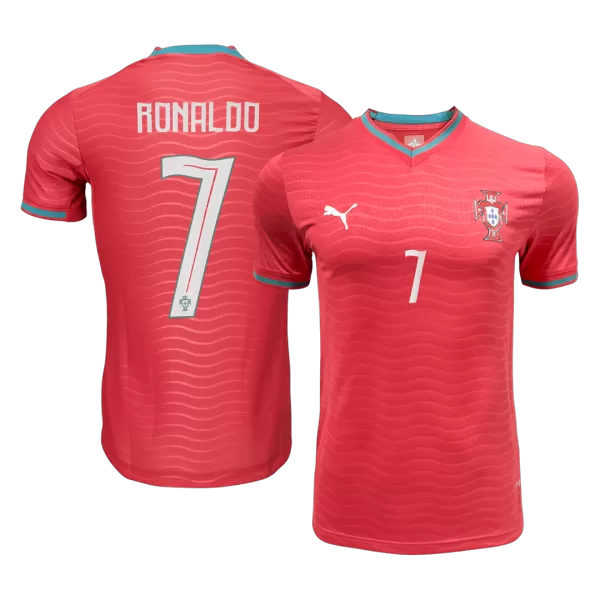 RONALDO #7 Portugal Home Match Jersey Player Version 2025/26 - minejerseys