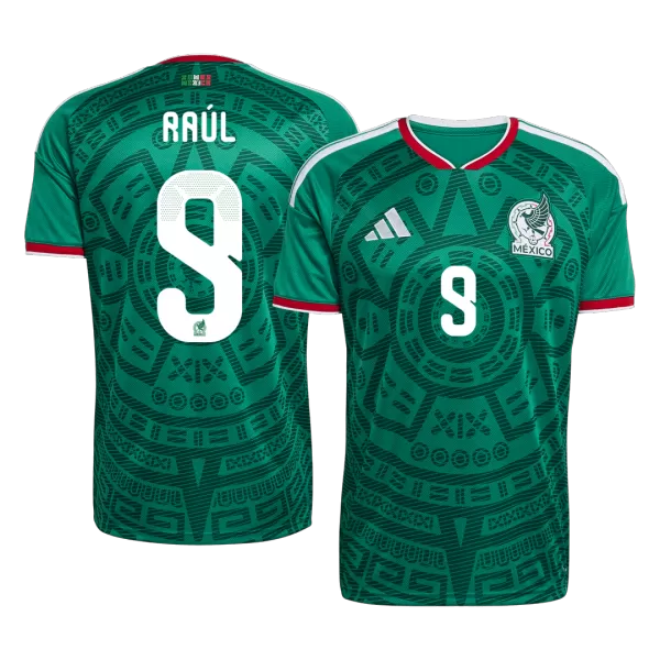 Raúl #9 Mexico Home Jersey 2025/26 - minejerseys
