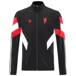 Manchester United Windbreaker Jacket Black 2025/26 - minejerseys