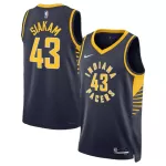 Men's Indiana Pacers Pascal Siakam #43 Navy Swingman Jersey - Icon Edition - minejerseys