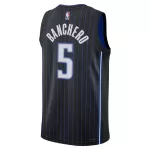 Men's Orlando Magic Paolo Banchero #5 Black Swingman Jersey - Icon Edition - minejerseys