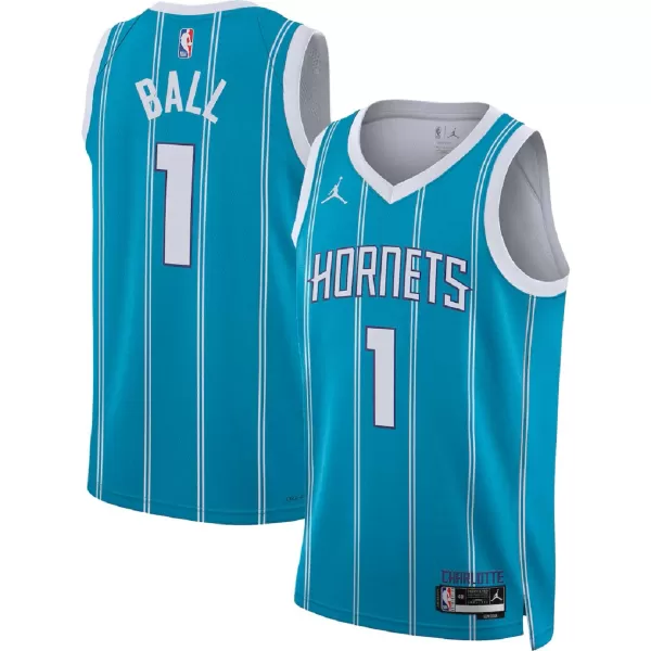 Men's Charlotte Hornets LaMelo Ball #1 Teal Swingman Jersey - Icon Edition - minejerseys