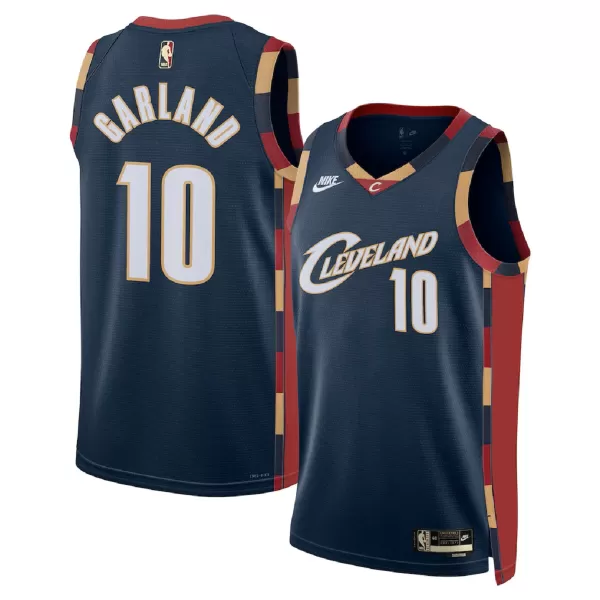 Men's Cleveland Cavaliers Darius Garland #10 Navy Swingman Jersey - Classic Edition - minejerseys
