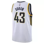 Men's Indiana Pacers Pascal Siakam #43 White Swingman Jersey - Association Edition - minejerseys