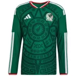 Mexico Home Match Long Sleeve Jersey Player Version World Cup 2026 - minejerseys