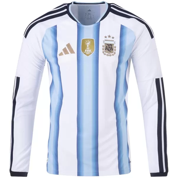 Argentina Home Match Long Sleeve Jersey Player Version World Cup 2026 - minejerseys
