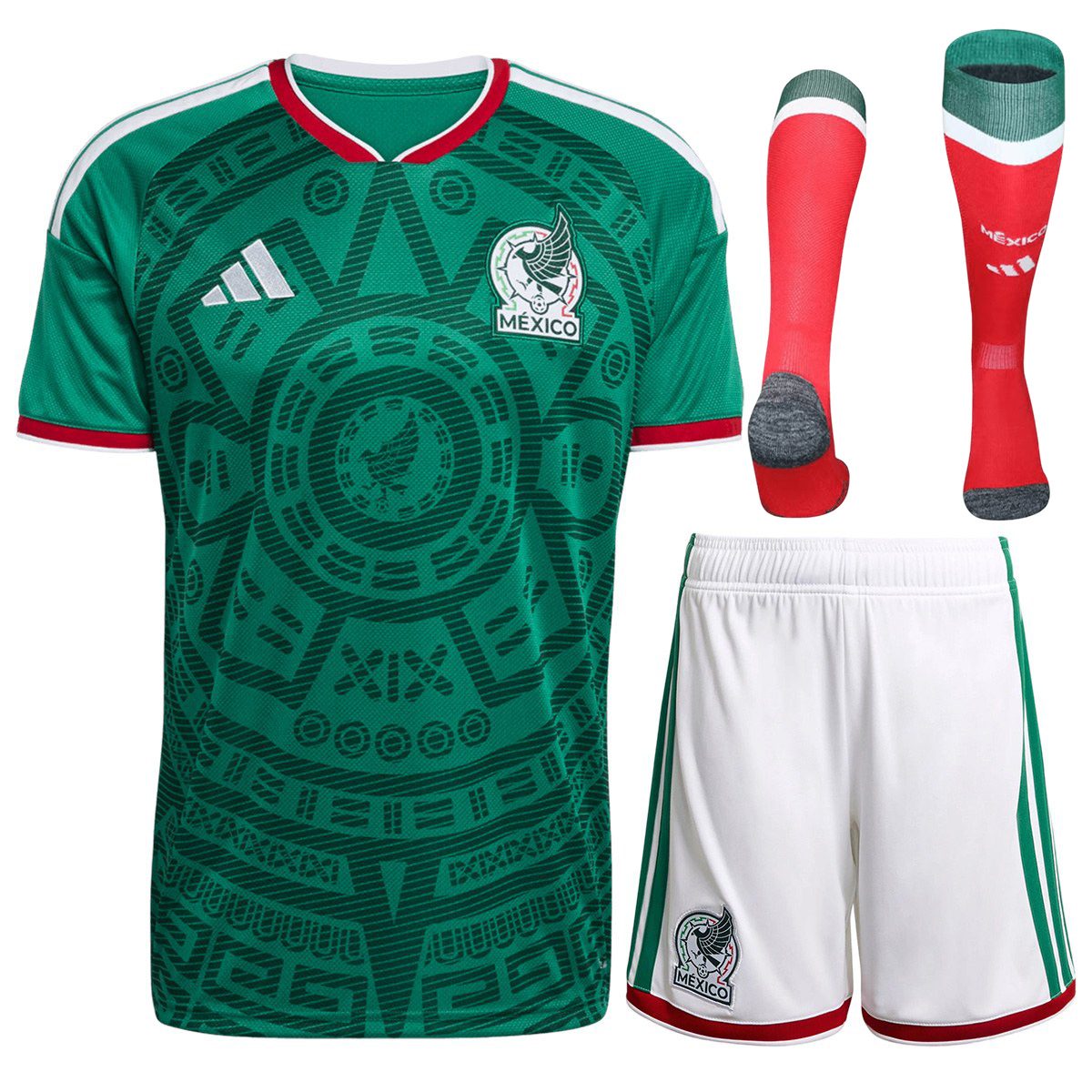 Mexico Home Jersey Full Kit World Cup 2026 - [Super Replica]