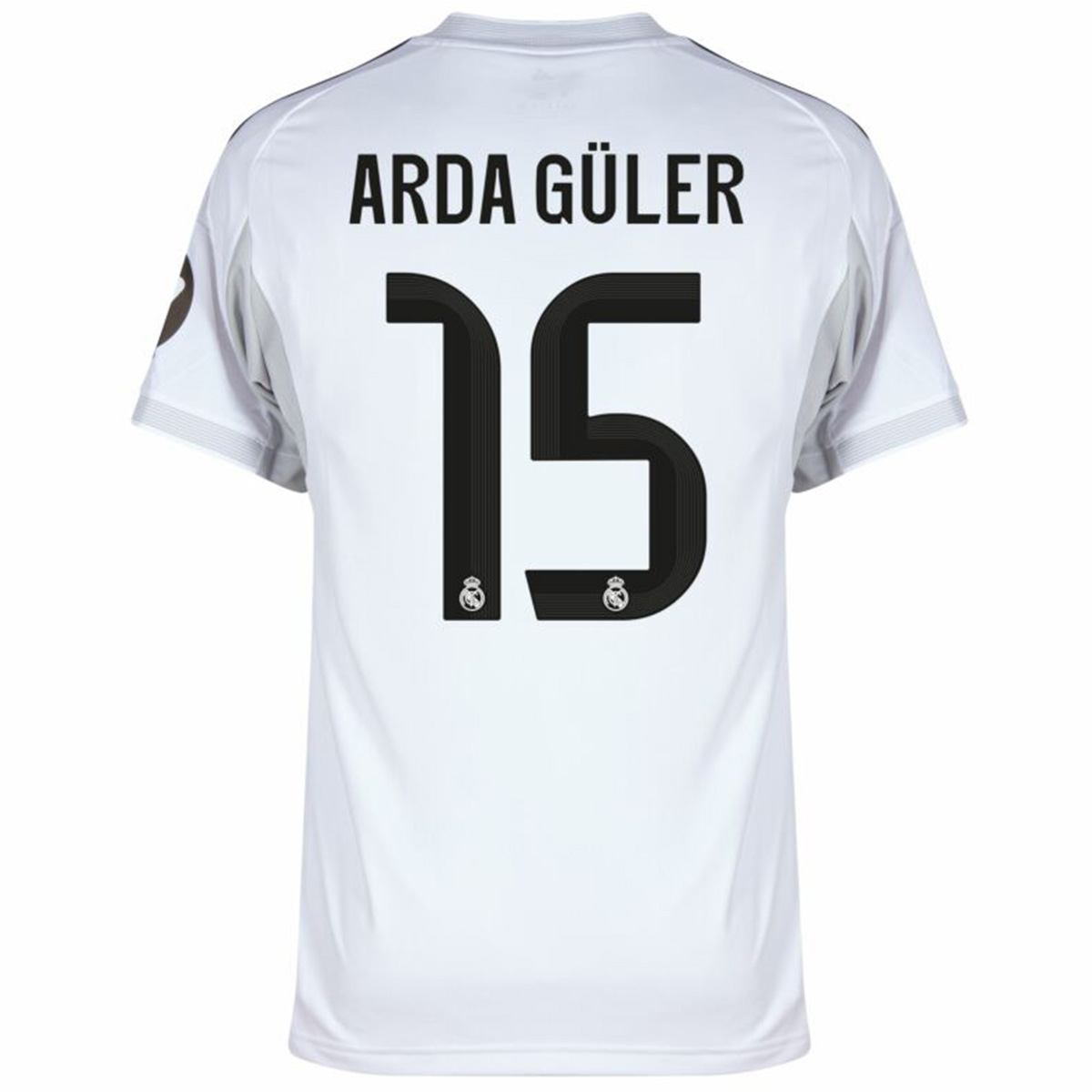 ARDA GÜLER #15 Real Madrid Home Jersey 2025/26 - [Super Replica]