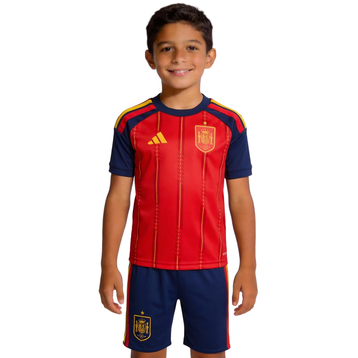 Kids Spain Home Jersey Kit World Cup 2026 - [Super Replica]