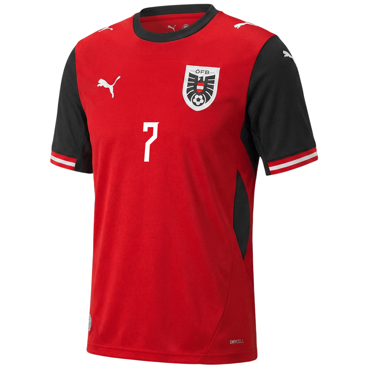 ARNAUTOVIC #7 Austria Home Jersey World Cup 2026 ARNAUTOVIC #7 Austria Home Jersey World Cup 2026
