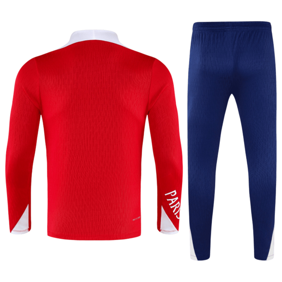 Kids PSG Zipper Sweatshirt Kit(Top+Pants) Red 2025/26 Kids PSG Zipper Sweatshirt Kit(Top+Pants) Red 2025/26