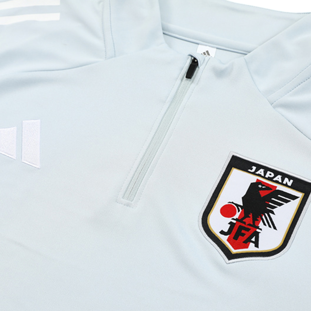 Japan Zipper Sweatshirt Kit(Top+Pants) White 2026 Japan Zipper Sweatshirt Kit(Top+Pants) White 2026