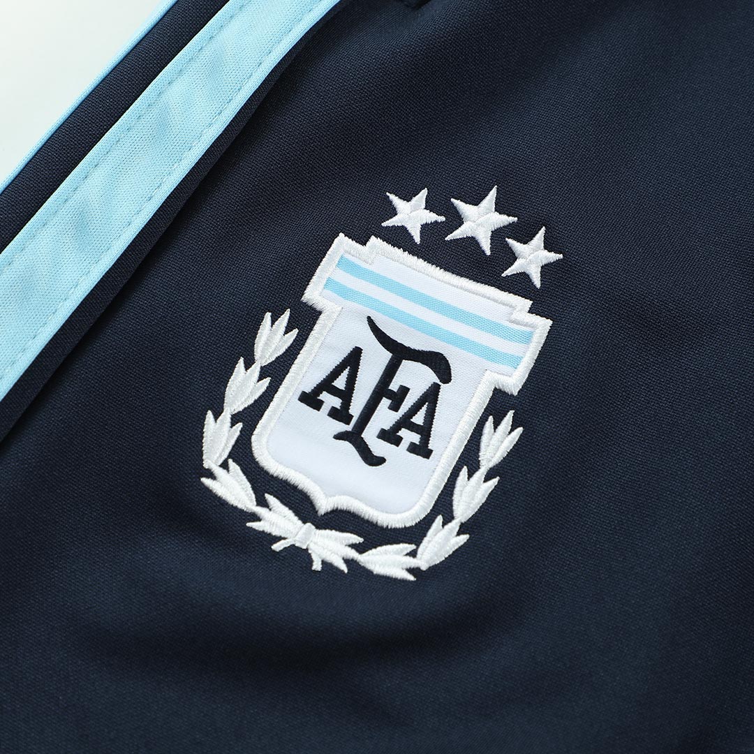 Argentina Zipper Sweatshirt Kit(Top+Pants) Navy 2026 Argentina Zipper Sweatshirt Kit(Top+Pants) Navy 2026