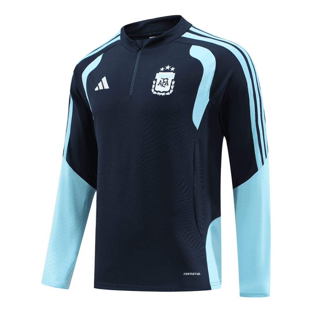 Argentina Zipper Sweatshirt Kit(Top+Pants) Navy 2026 Argentina Zipper Sweatshirt Kit(Top+Pants) Navy 2026