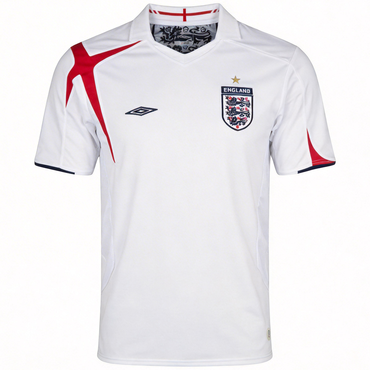 Retro England Home Jersey World Cup 2006 Retro England Home Jersey World Cup 2006