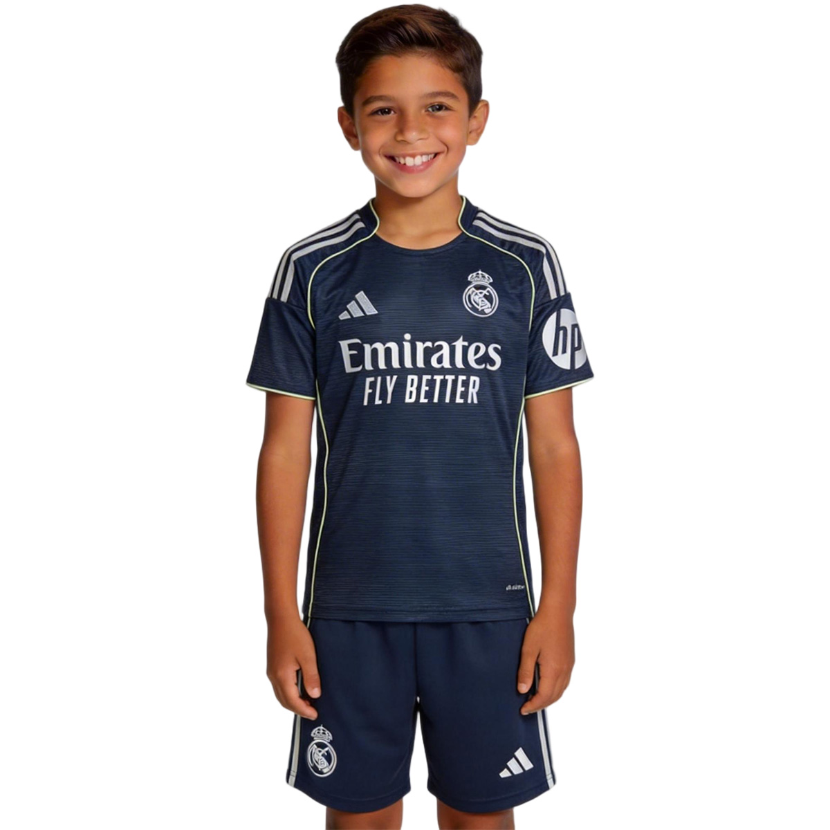 Kids Real Madrid Away Jersey Kit 2025/26 - [Super Replica]