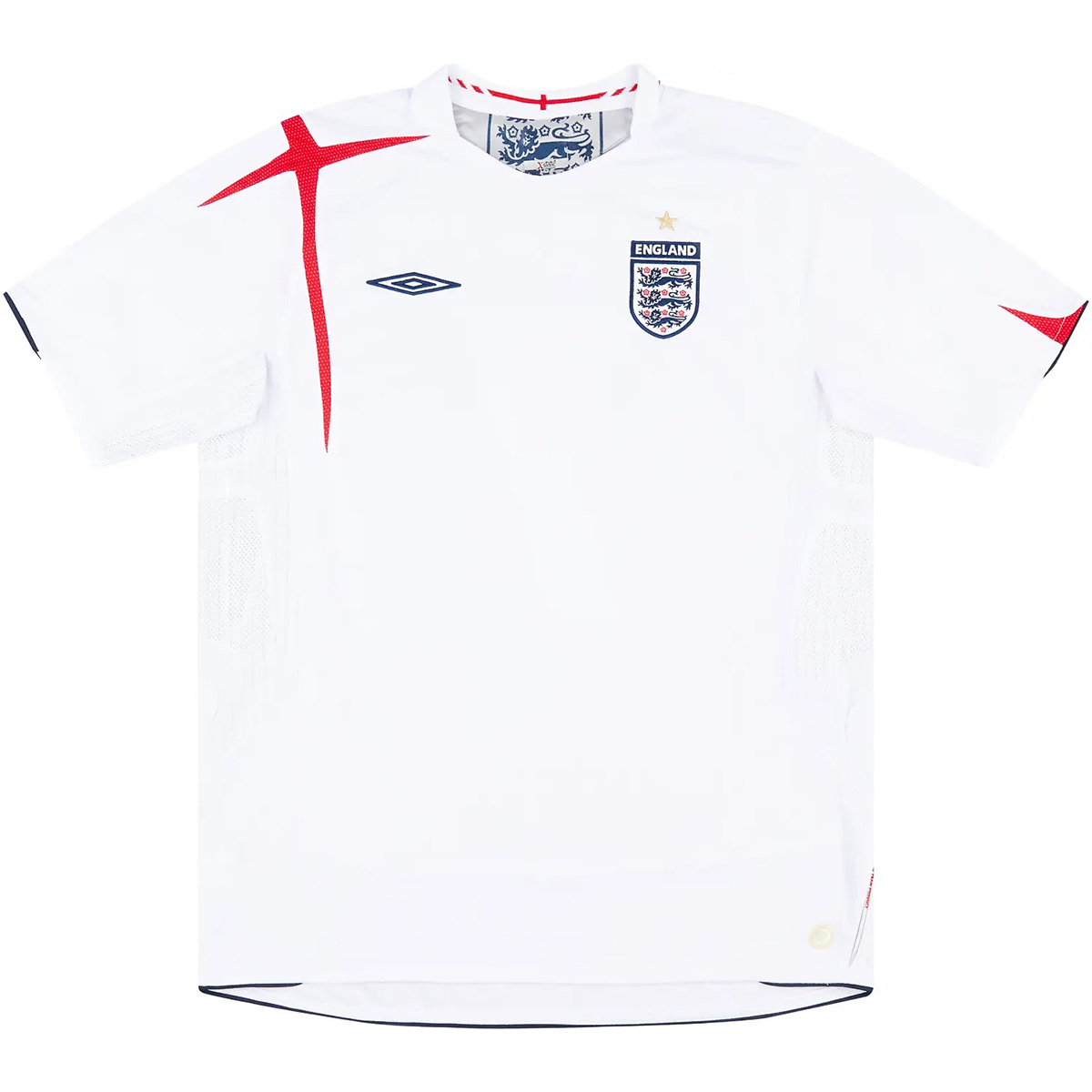 Retro England Home Jersey World Cup 2006 Retro England Home Jersey World Cup 2006