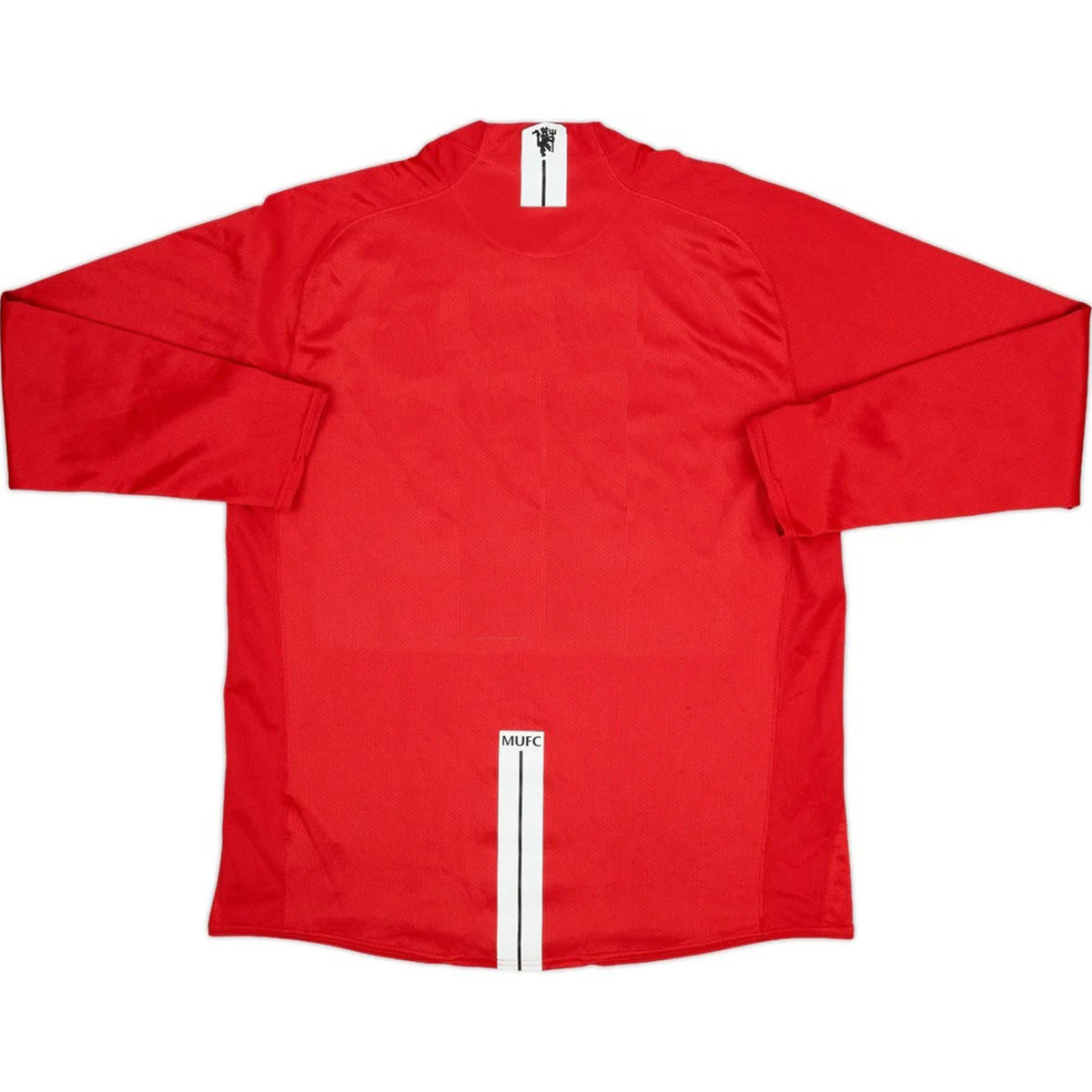 Retro Manchester United Home Long Sleeve Jersey 2007/08