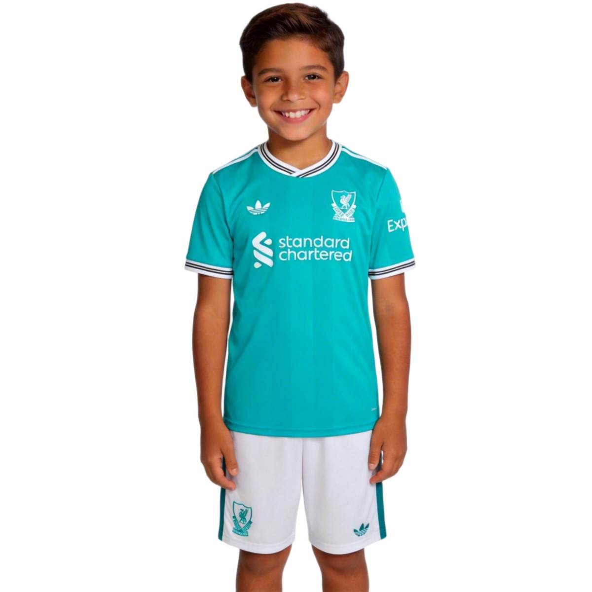 Kids Liverpool Third Jersey Kit 2025/26