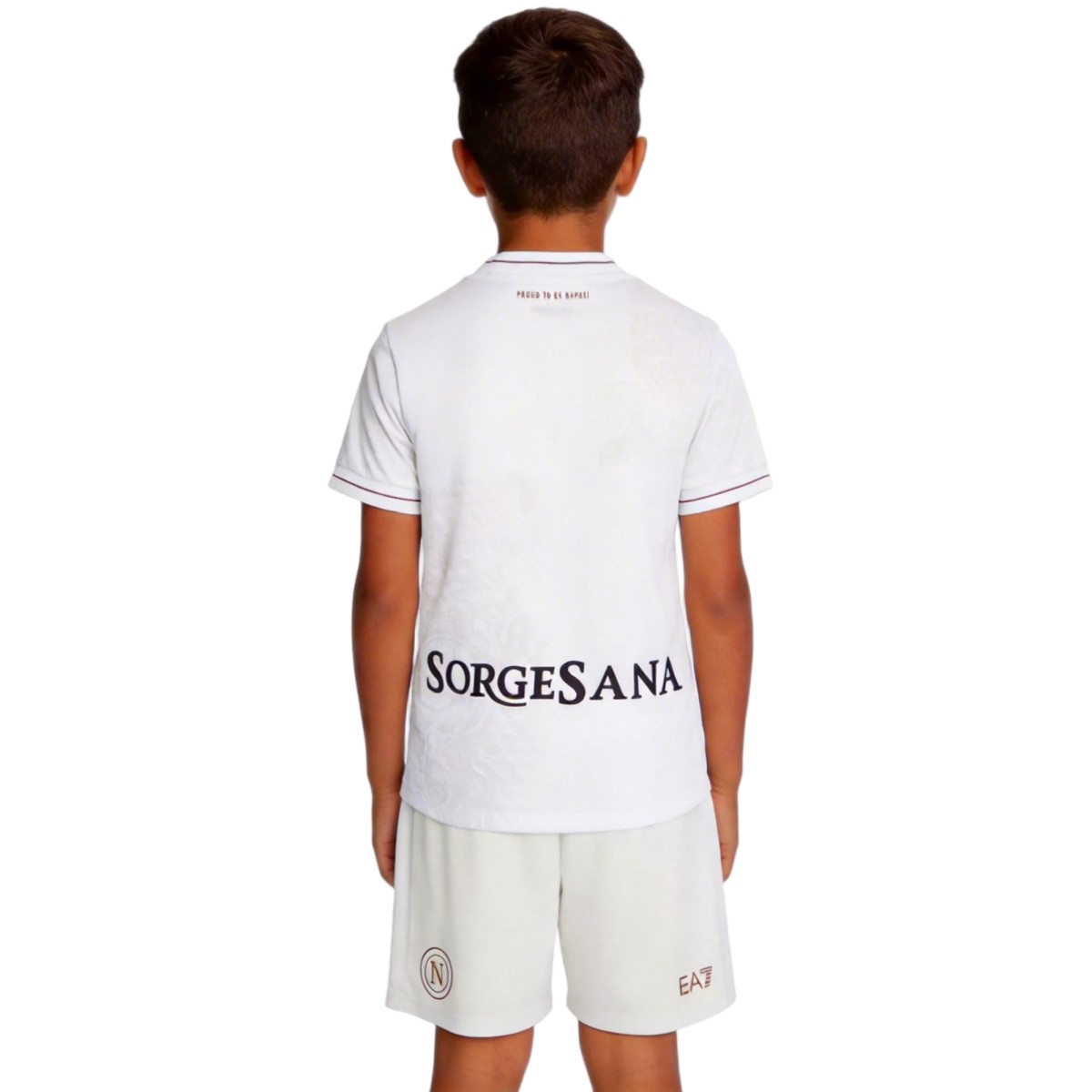 Kids Napoli Away Jersey Kit 2025/26