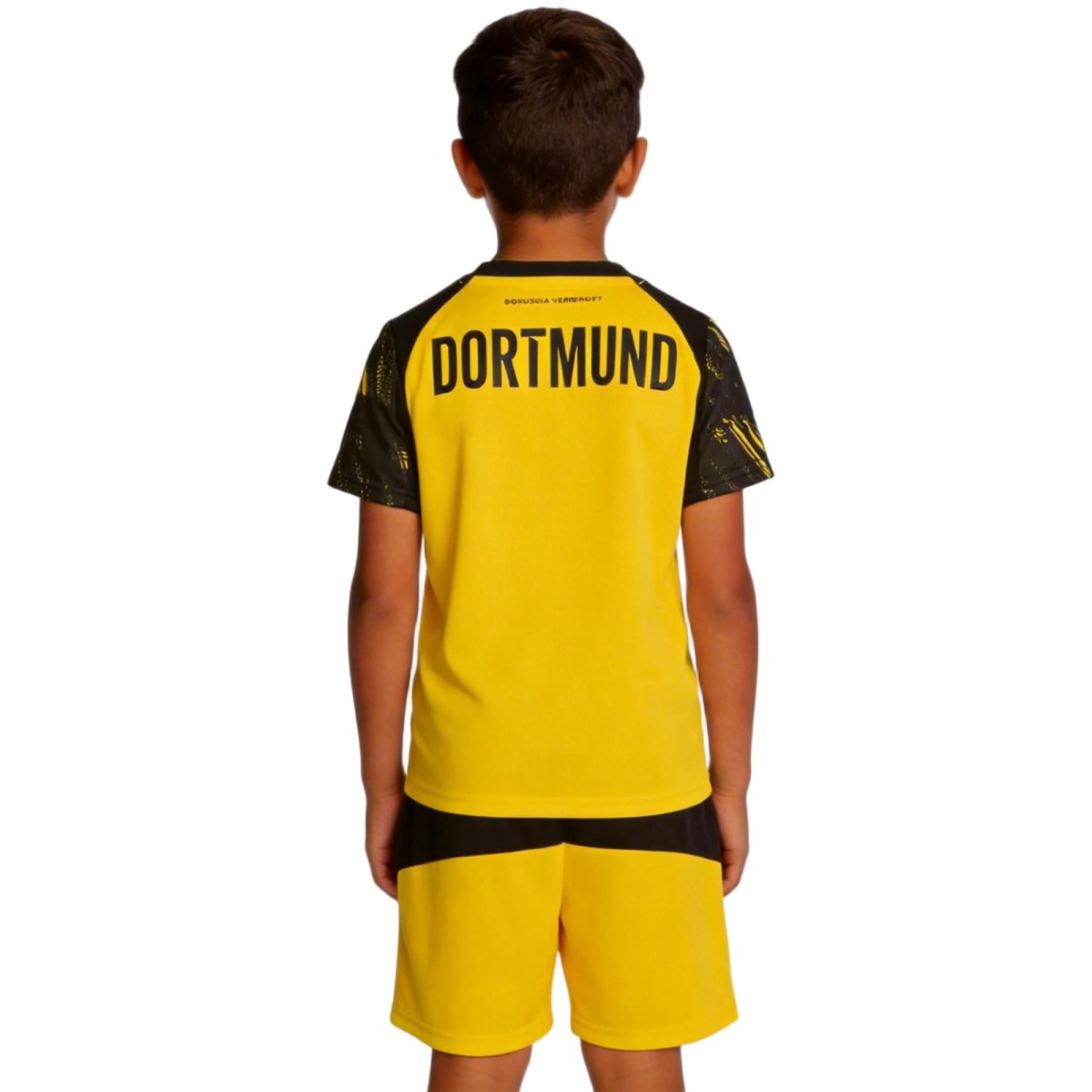 Kids Borussia Dortmund Home Jersey Kit 2025/26