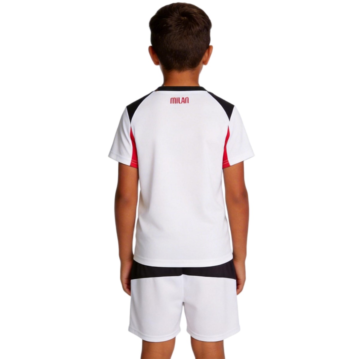 Kids AC Milan Away Jersey Kit 2025/26