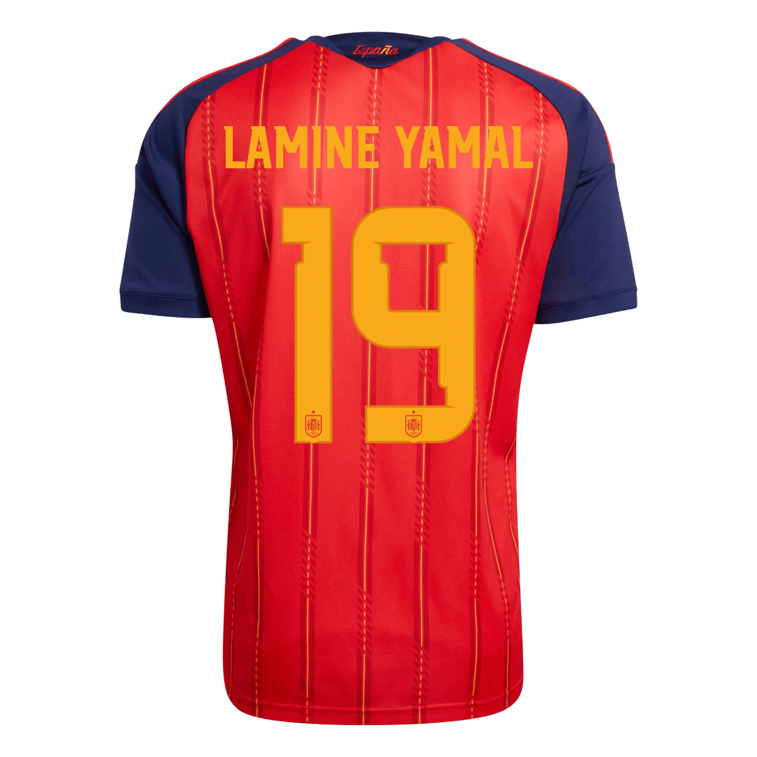 LAMINE YAMAL #19 Spain Home Jersey 2025/26 - [Super Replica]